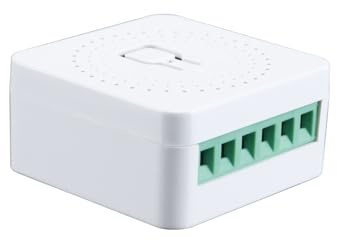 Durlo 2 interruptores de luz inteligentes con wifi, control remoto inalámbrico Bluetooth de 240 V y 16 A, aplicación de bricolaje, compatible con interruptores de pared.