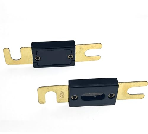 Große Gabel Bolzen Typ Automobil Sicherung Rohr Basis 50/80/100/120/200/300/400A/500A 1Pcs(500A,Fuse)