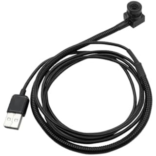LiRRvb Caméra USB en alliage d'aluminium remplaçable à chaud Résolution 4 MP pour agrandir les réunions Webcam tube flexible en métal