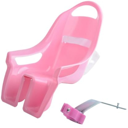 Genérico Asiento De Bicicleta para Muñeca, Accesorios De Bicicleta para Niños para Muñeca, Equipo De Ciclismo Ajustable para Niños para Hija, Nieta Pequeña