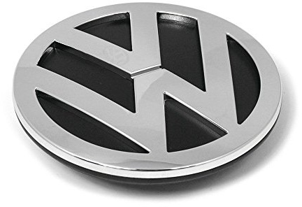 Volkswagen 2E1853600 Emblem Logo Zeichen chrom, nur Modelljahr 2006-2016, nur PR-Code K4A K4B