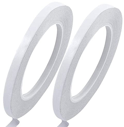 Ruban adhésif double face - Largeur : 9 mm - Longueur : 50 m