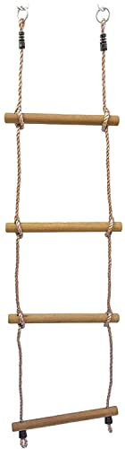 Outdoor Strickleiter für Kinder (150 cm lang mit 4 Sprossen)