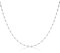 namana Collier Chaîne en Argent 925 pour Femme et Jeune Fille, Collier Chaine avec des Petites Boules en Argent Sterling 925, Colliers Argent en Chaine pour Femme avec Écrin Cadeau