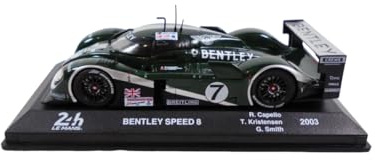 OPO 10 Auto in Miniatura da Collezione 1/43 Compatibile con Bentley Speed 8#7 24h Le Mans 2003-24LM13