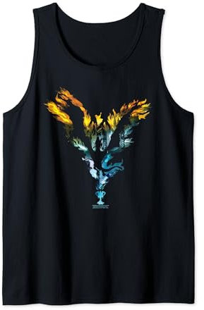Harry Potter Goblet of Fire Dragon Color Flames Tank Top