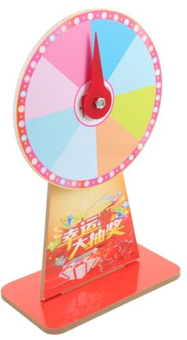 TOYANDONA PVC Für Erwachsene Spielrad Mit Dreh-Scheibe Wahrsagebrettspiel Partyzubehör Tombola-Rad Leicht Und Tragbar Für Verschiedene Aktivitäten