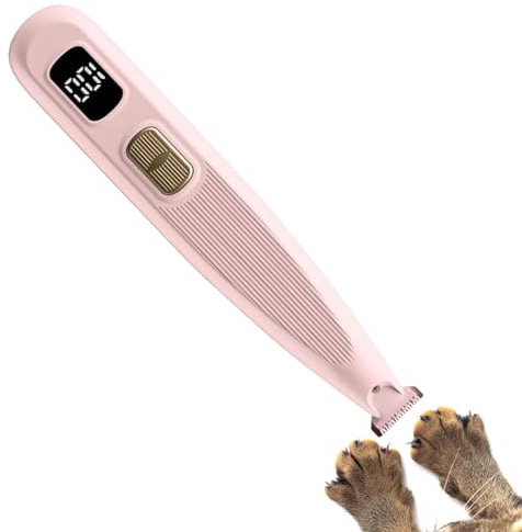Cortadora de Pelo para Perros Inalámbrica, Pantalla LCD, 2 Velocidades