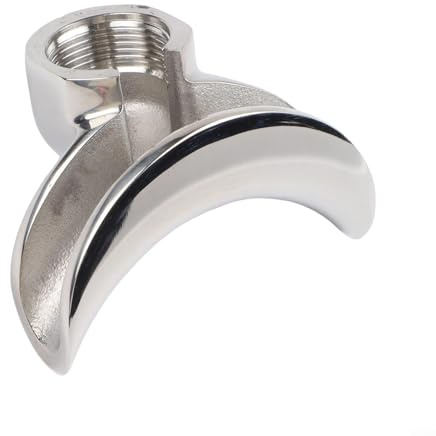 CWOQOCW Beccuccio singolo e doppio per portafiltro E61 da 51 mm, 53 mm, 54 mm, 58 mm, in acciaio inox, estrazione uniforme, facile da pulire, per macchine da caffè espresso (doppio)