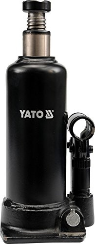 YATO Hydraulischer 5T Flaschenwagenheber für Auto, Traktor, LKW & Anhänger