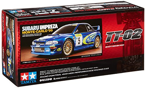 Tamiya 58632 – 1:10 RC Subaru Impreza MC 99 TT-02 Model Car