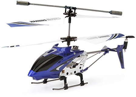 Syma 2nd Edition S107 S107G New Version Indoor Helicopter (Blue)