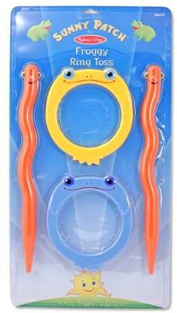 Melissa & Doug Froggy Ring Toss (Garten Spiele)
