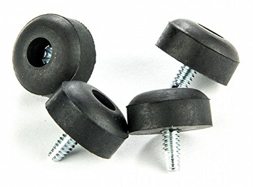 Effects Pedal Power Supplies Gummi-füße Für Gitarren-Effektgerät Jim Dunlop Crybaby (wah-Wah-Pedal), Ersatzteil, 4er-Pack