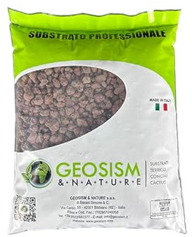 Geosism & Nature Vulkanische lapillus, vulkanische Lava 5/10 mm (1 kg - 1,1 lt)