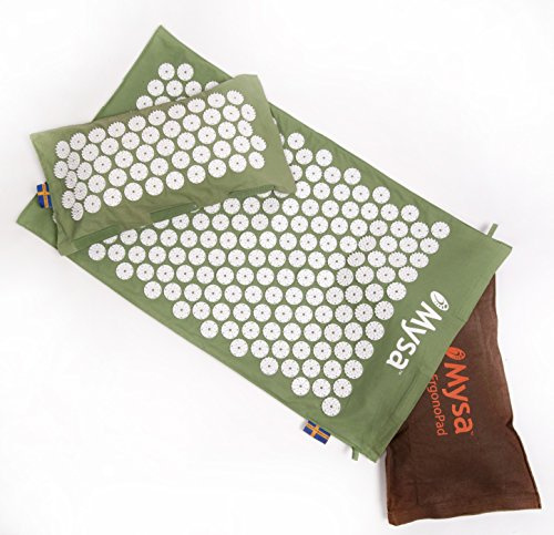 ERGONO MYSA DUO: TAPIS MYSA (N°1 2021) + THERMO COUSSIN+ CORRECTEUR: LE SEUL SET D'ACUPPRESSION 100% ERGONOMIQUE + CHAUFFANT! MAX EFFET THÉRAPEUTIQUE POUR ÉLIMINER TOUTES LES DOULEURS+TUTORIAL GRATIS
