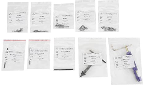 M3 1D-3D Kit de Réparation de Filetage, Filets Rapportés Kit Outils Combinés Insert de Filetage de Fil en Acier Inoxydable, Paquet de 50
