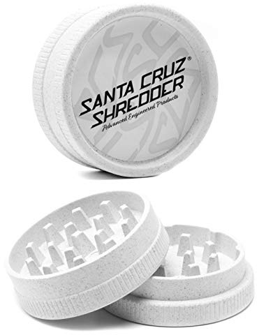 Santa Cruz Shredder Eco Herb Grinder - White Edition - 2pc
