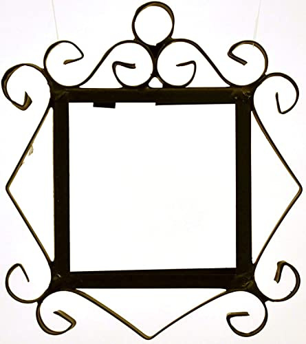Piastrelle in ceramica per numeri civici e cornici. Dimensioni: 15 cm x 15 cm (2 cornici per piastrelle)