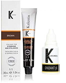 Teinte Sourcils et Cils avec Oxygène 3% Kalentin (KAL00503-505)
