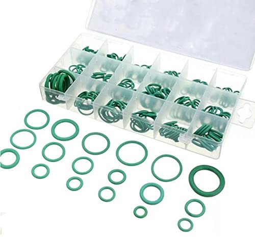 O-Ringe Dichtungsset, 270 Stück Universal Hydraulische Sanitär-Nitril-O-Ring-Dichtungsset, 18 Größen Gummi-Unterlegscheiben Dichtungssortiment Set für schnelle Reparatur