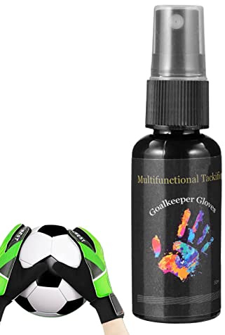 Anloximt Spray Handschuh-Grip-Spray Torwarthandschuh-Spray Torwarthandschuh-Spray Fußball-Grip-Spray Torwart-Trainingsausrüstung Zubehör für getragene Trainingstorwarthandschuhe