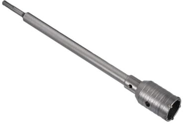 Kovalmax® Fraise murale à carotteuse de 40 mm et tige d'extension de 50 cm sds plus pour perceuse