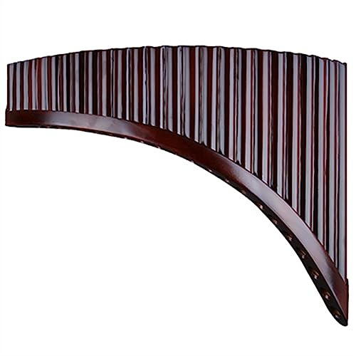 Pan- Flöte 15 Rohre Natürliche Bambus- Windinstrument Panpipe G Key Panpipe Handgemachte Holzwind Instrument Folk InstrumentOs Anfänger Panflöte