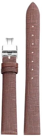 Armband 10mm Echtlederarmband 14mm Uhrenkette für Damen, Farbe 40, 14mm