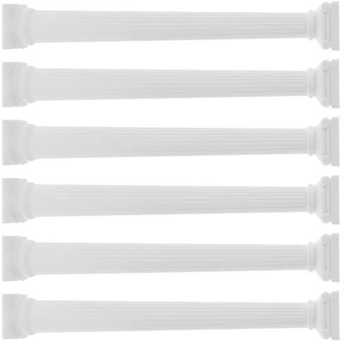 LALADEFIEE Conjunto De 6 Pilares Romanos Miniaturas - Columnas Griegas De Resina para Decoración Artística y Arquitectónica - Adornos Clásicos para Escritorio De Oficina Mesa De Bodas y