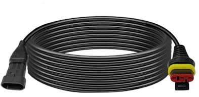Bouge Câble d'alimentation 5 m compatible avec Sileno City, Gardena Robotic R38Li, R40Li, R80Li, Sileno+ R100Li - Câble de charge pour tondeuse Husqvarna Automower - Accessoire de tondeuse à gazon