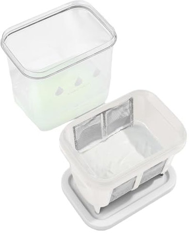 Filtro de leche de yogur grueso, colador de malla fina | Yogurtera de gran capacidad,Coladores de alimentos de malla fina, herramienta de cocina, reutilizables, para yogur grueso, bayas de kéfir