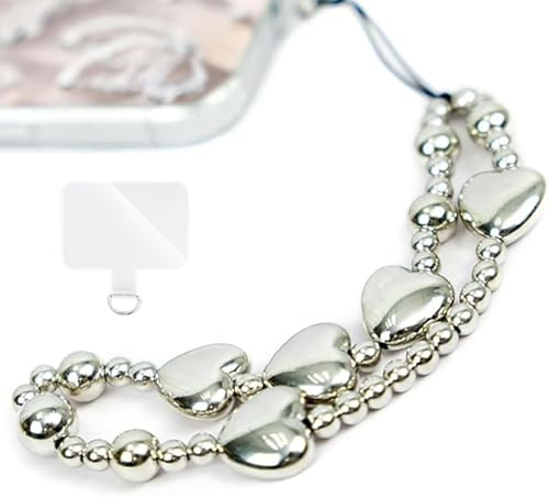 LunarCharm Pendentif téléphone dragonne pour téléphone portable, bracelet pendentif amovible antivol compatible avec la plupart des smartphones