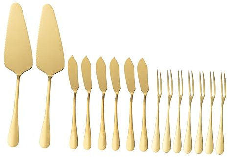 Cabilock Pelle à Gâteau Outil De Service De Gâteaux Fourchette à Fruits Séparateur De Fromage Coupe-pâtes