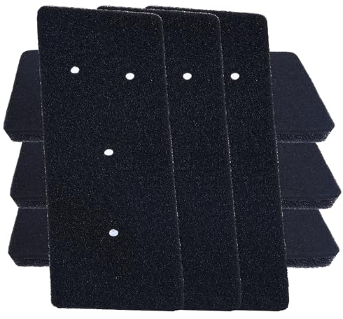 6 Pièces Filtre Seche Linge Compatible avec Whirlpool HX 481010716911 481010354757 Bauknecht Privileg Maytag Sèche Éponge Filtre Séchage Base Pompe Chaleur et Séchoir à Condensation 230 X 115 X 14 mm