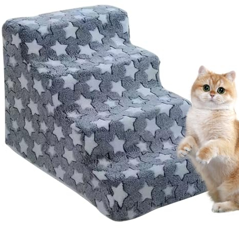 SVCEQZE Escaleras para Perros, rampa para Gatos Mayores, Antideslizante y Desmontable, para Sala de Estar, Estudio, Dormitorio, vehículo, alféizar de la Ventana, Cama, sofá, Cachorros,