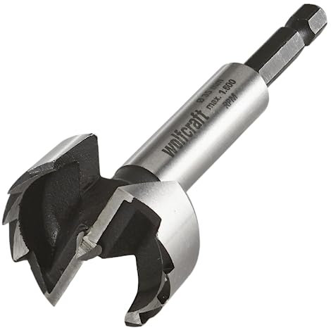 wolfcraft Punta Forstner, codolo esagonale, Ø 35 mm I 3310000 I Per la foratura del legno con e senza limitazione della profondità