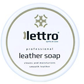 Lettro Sapone per Pelle Pulizia Efficace con Effetto Condizionante Idratante per Selle, Borse, Sedili per Auto, Mobili, Scarpe e Pelletteria, 100 ml - 3.40 fl. once.