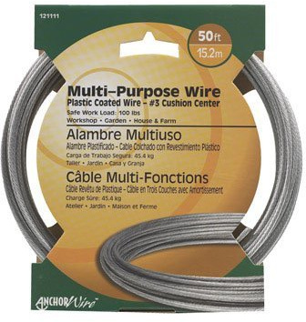 Hillman 50 ft. L Aluminum 18 Ga. Clothesline Wire
