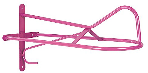 PFIFF 001263 Western sadelhållare, hållare förvaring Westersadel, extra lång, rosa