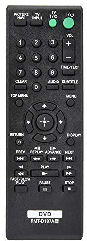 RMT-D187A Fernbedienung Ersatz für DVD-Player DVP-NS611H DVP DVP-NS710H DVP-NS710H/B