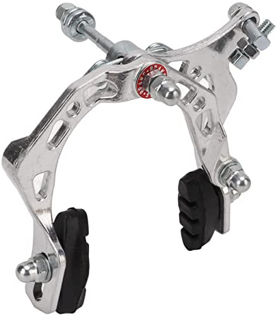 Alomejor Bike Brake Caliper Bike Rim Brake Front/Rear Brake Caliper for Motorcycle Mountain Bike(Silver)