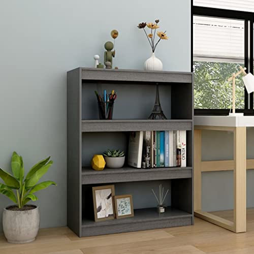 homiuse Metallregal 100x30x103 cm Grau Holzregal BüCherregal Kinderregal Kinder WüRfelregal Leiterregal Lagerregal Regal Schmal GeträNkeregal Standregal Einfach Zu Montieren