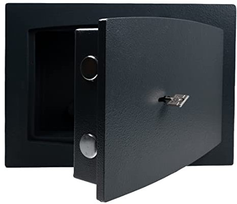 FELGNER Waffentresor Colt 1-26 | Mehrwandiger Waffenschrank Safe Tresor für Kurzwaffen & Munition Widerstandsgrad 1(EN 1143-1) | Hochsicherungs-Schloss 2 Schlüssel | Feuerschutz | 260 x 350 x 150 mm