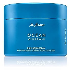 M. Asam OCEAN MINERALS Rich Body Cream (300 ml) – Körpercreme für mehr Hautfestigkeit & Elastizität, regeneriert die Haut mit maritimen Wirkstoffen, Sheabutter pflegt die Haut & spendet Feuchtigkeit