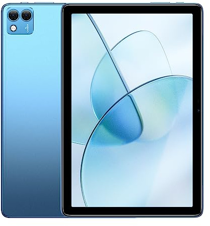 DOOGEE Tableta T10S (2023), 11 GB Ram + 128 GB ROM (TF 1TB) Octa-Core, akku 6600mah, 10.1 Pollici, TUV Certificado, Doble 4G LTE/Sim, 8MP + 5MP, Android 13, Dual SIM/OTG/GPS/BT5/Type C Azul