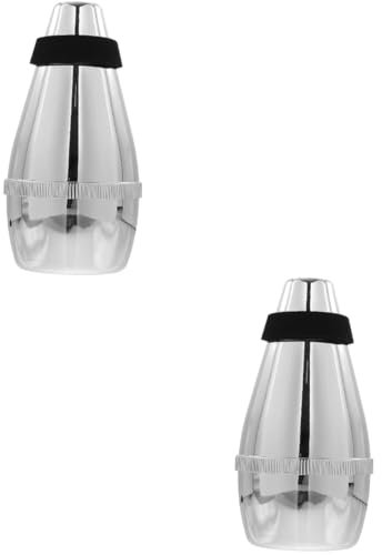 HEMOTON 2stücke Trompete Dämpfer Material Und Langlebiger Stummschalter Für Üben Der Alttrompete Ohne Lärmbelästigung Für Anfänger Und Musikliebhaber