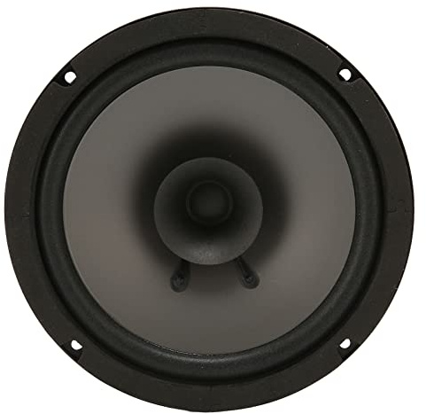 Denash Haute sensibilité 6 Pouces Coaxial Haut-Parleur 500W 60 Hz -20 KHz pour Le Système Audio Automobile, Conception à Volume élevé, Distorsion Réduite