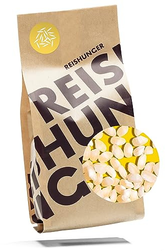 REISHUNGER Paella Reis (3kg) - Original spanischer Albufera Reis aus Valencia, Spanien - In vielen Größen verfügbar - 100% Sortenrein | Paella Reis aus Spanien – Rundes Korn mit angenehmem Biss