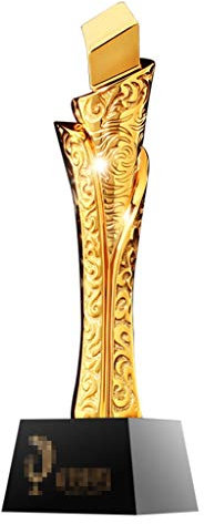 Coupes Trophées Trophée Employé d'entreprise Trophée de L'entreprise Le Trophée du Championnat Le Football Trophée Jeu Anniversaire Cadeau de Vacances Maison Décoration de Bureau
